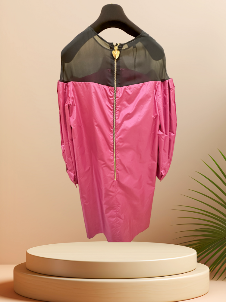 Escada Purple Silk Dress