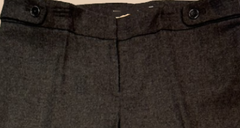 Michael Kors gray straight pants featuring a flattering fit, sleek design, and premium wool blend fabric.