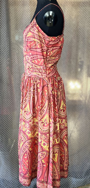 #Plenty# Summer Dress in romantic burgundy with floral print, perfect for casual outings and summer wear.
