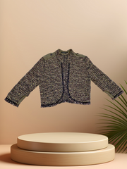 Marccain green spring jacket on display, featuring a stylish design, perfect for versatile spring outfits.