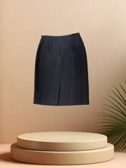 Elegant Anne Klein Suit Skirt displayed on a pedestal against a soft background, ideal for professional attire.