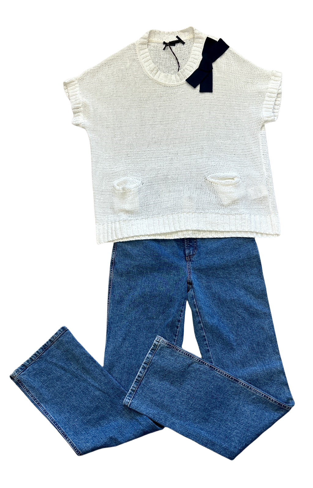 Seventy White Knitted blouse