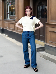 Seventy White Knitted blouse