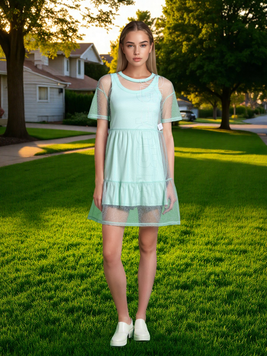 Marccain Green 2 pieces dress