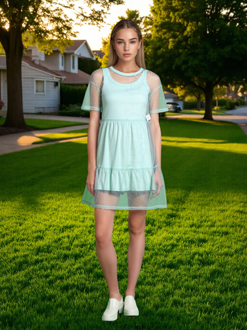 Marccain Green 2 pieces dress