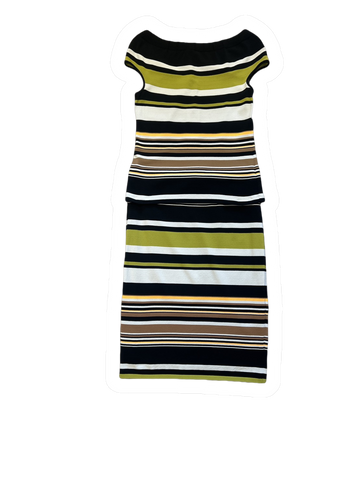 Marccain Stripeed Skirt