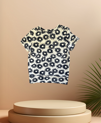 Marccain Blsck and White Blouse