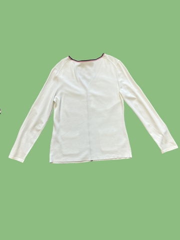 Laurel White Cardigan