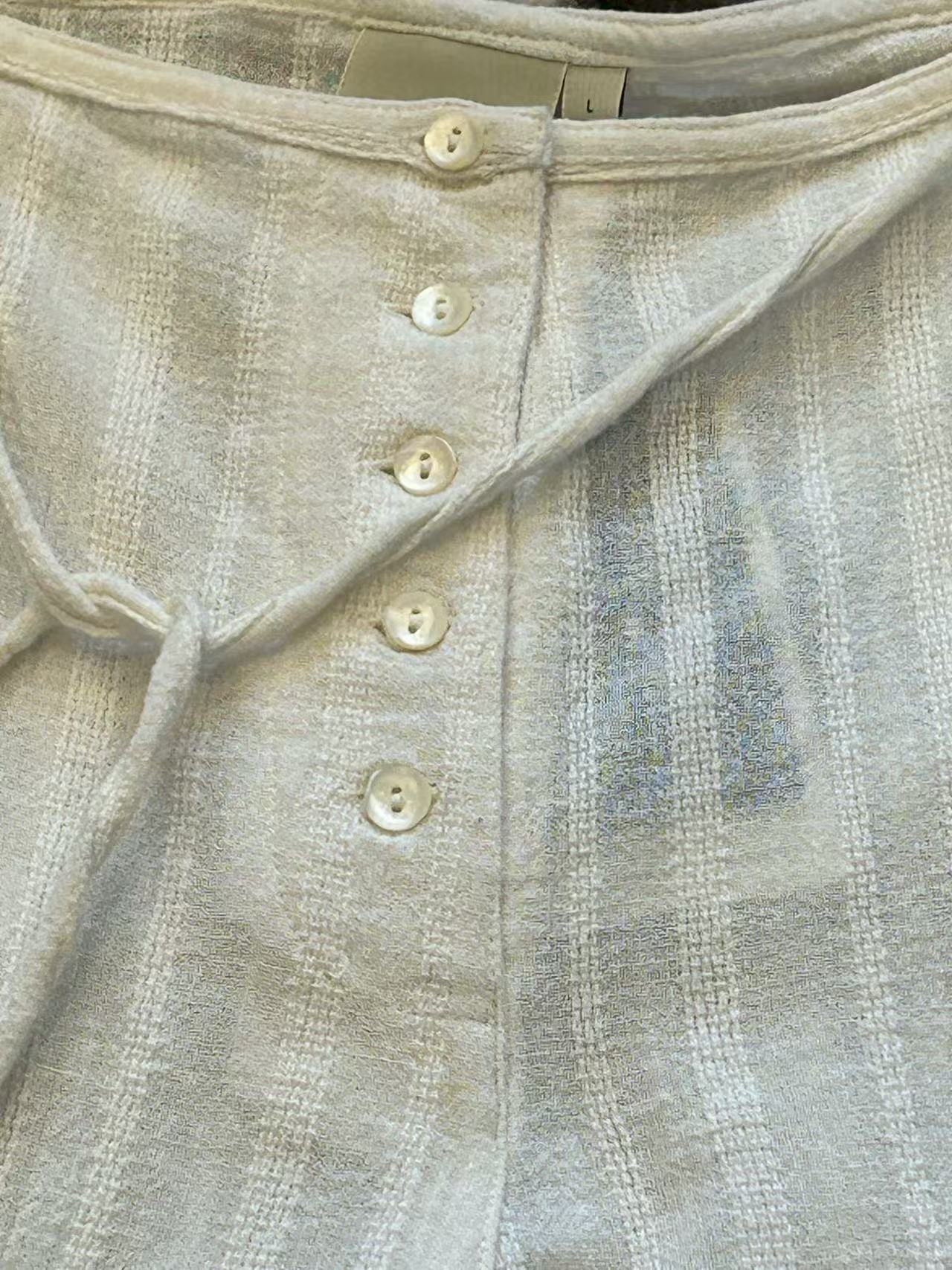 IMITZ White Cotton Pant