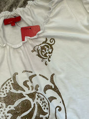 IMITZ JEANS White Blouse