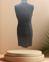 Back view of Michael Kors Rivet Dress showcasing sleek design and unique rivet detailing.